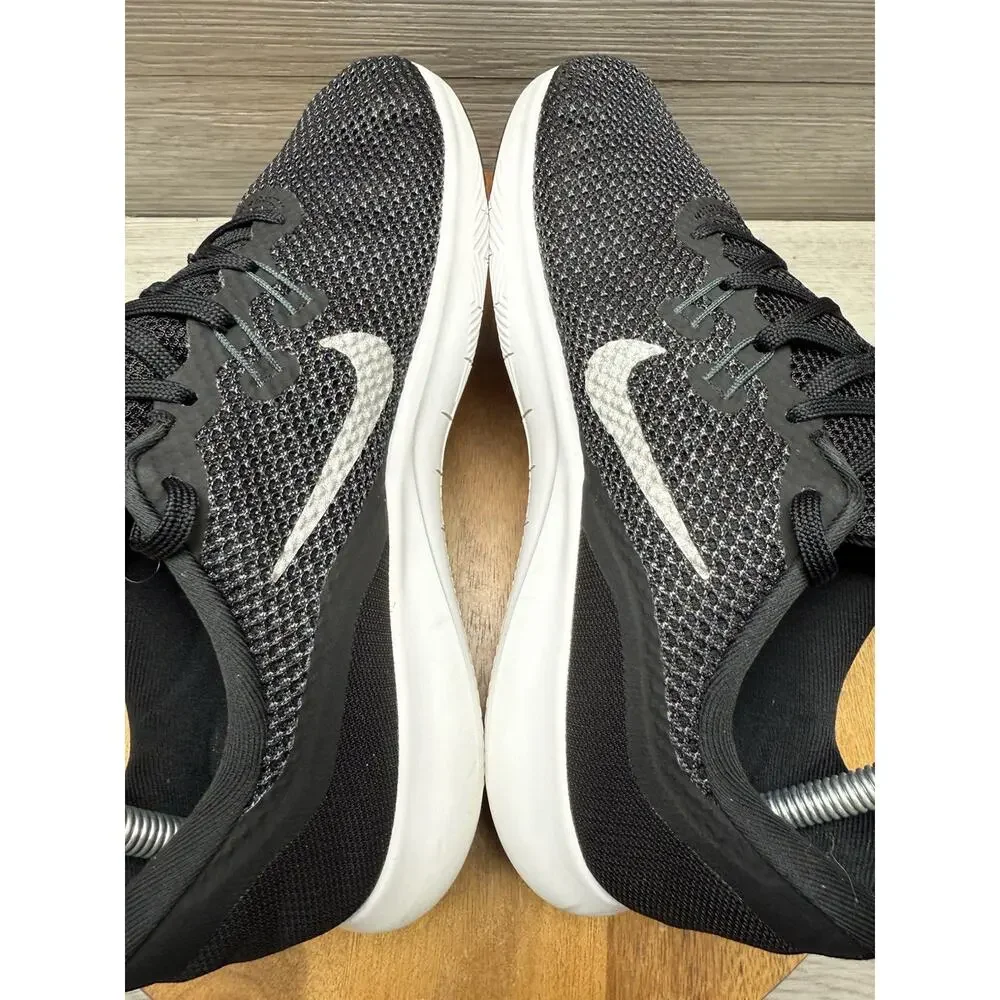Running Shoes by Nike Flex Trainer 7 Women's 8.5W Black Lace Up Sneakers